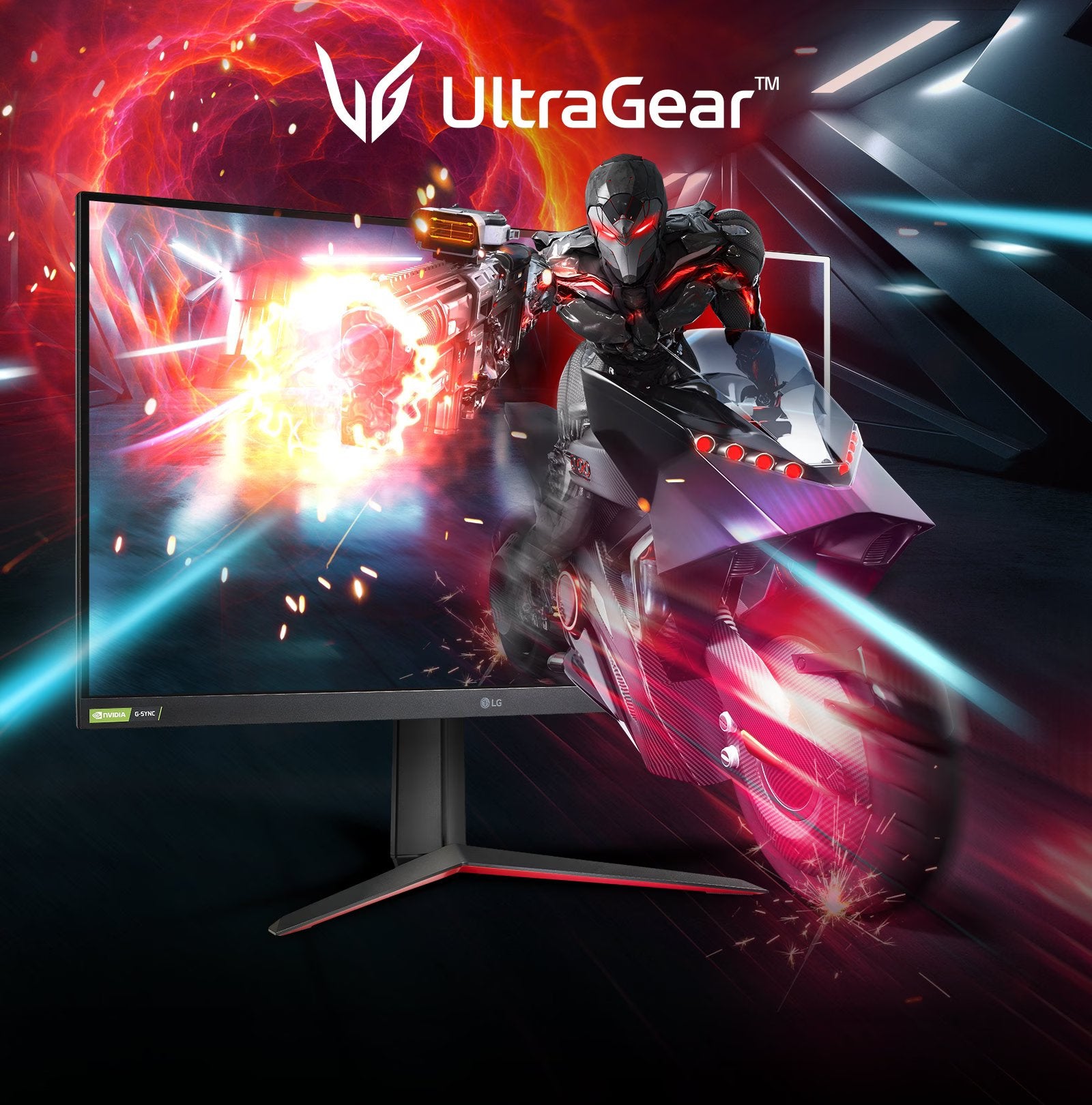 LG 32GP850-B 31.5” UltraGear™ Nano 180Hz IPS 1ms Gaming Monitor