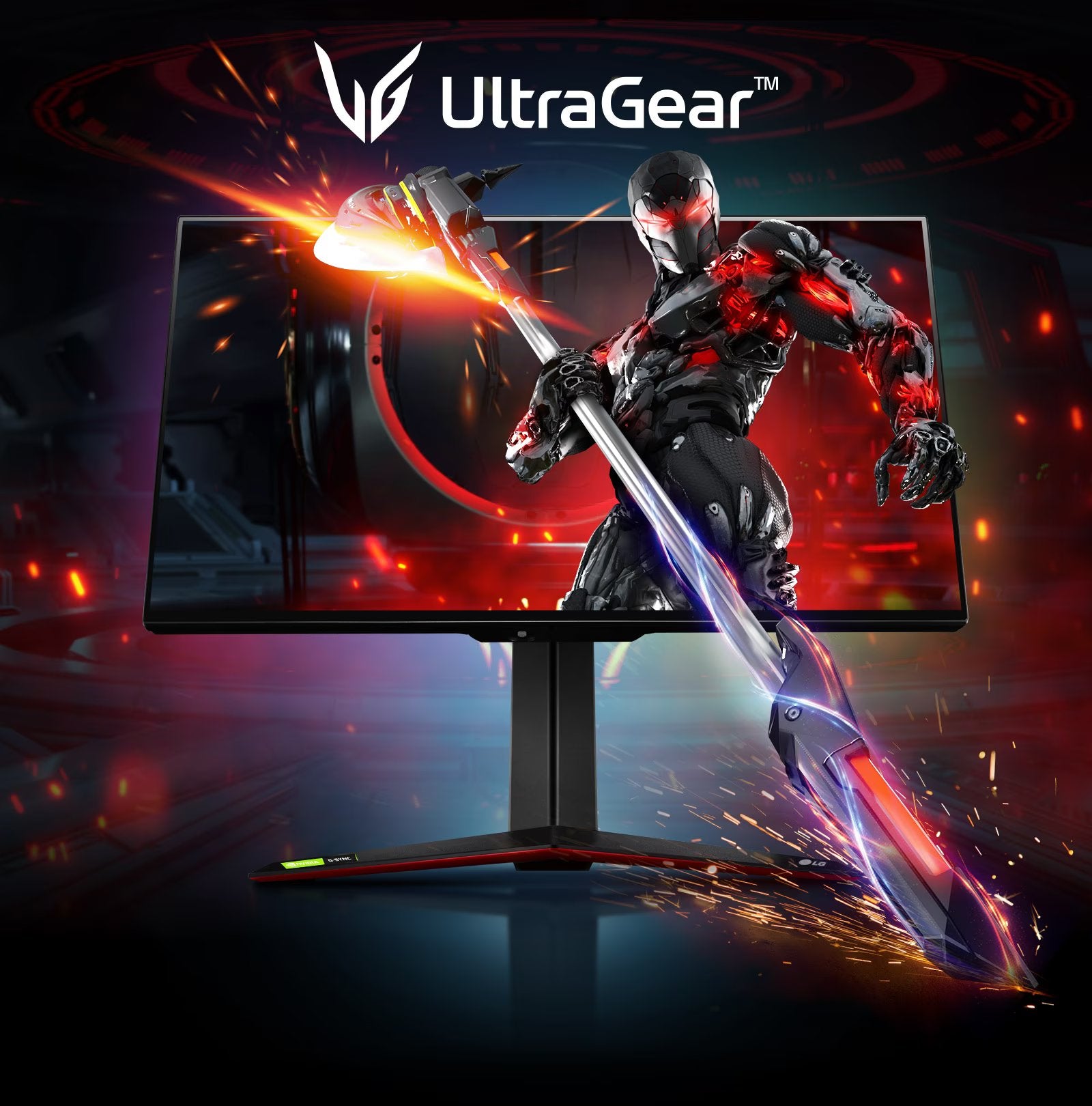 LG 27GP95R-B.AEK 27" UHD 4K UltraGear™ Nano 120Hz IPS 1ms Gaming Monitor