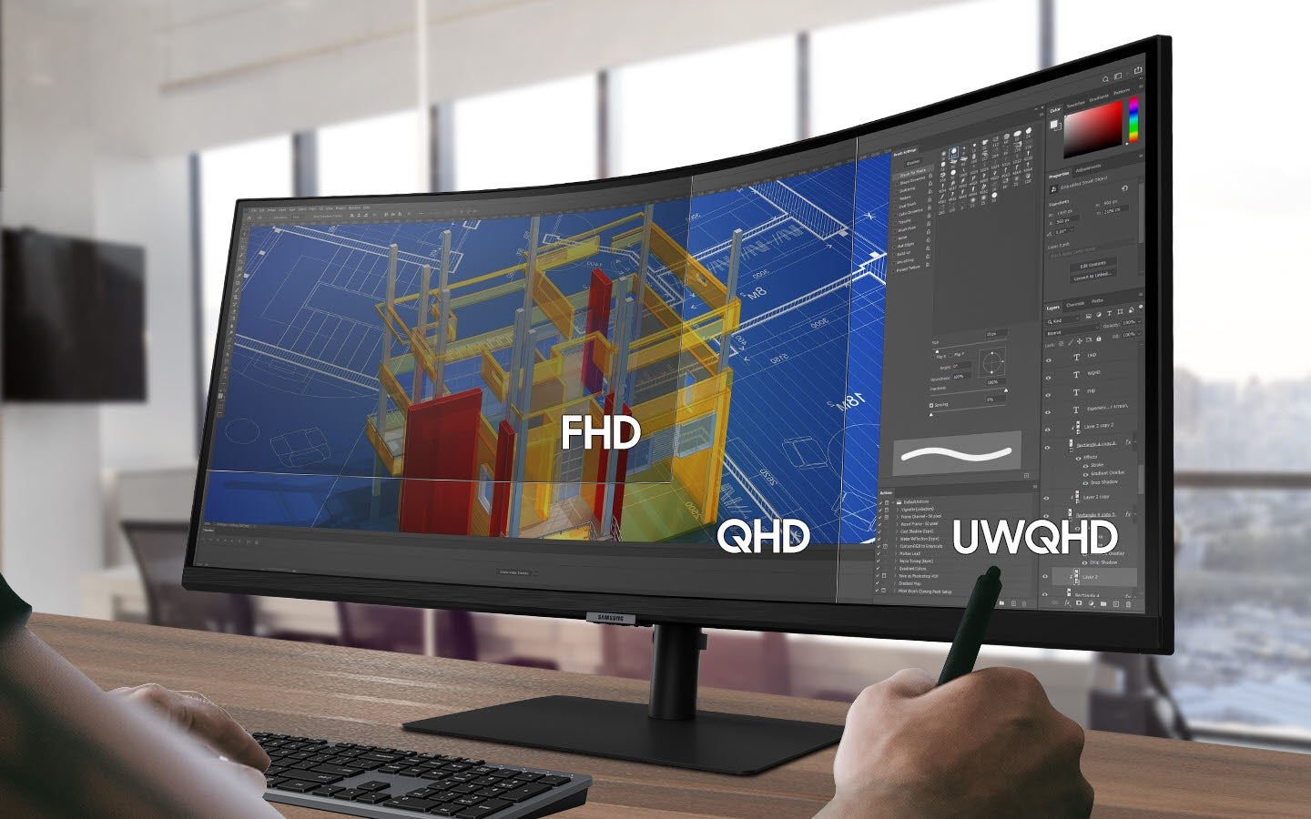 Samsung S65UA / LS34A650UBUXXU 34" UWQHD Monitor