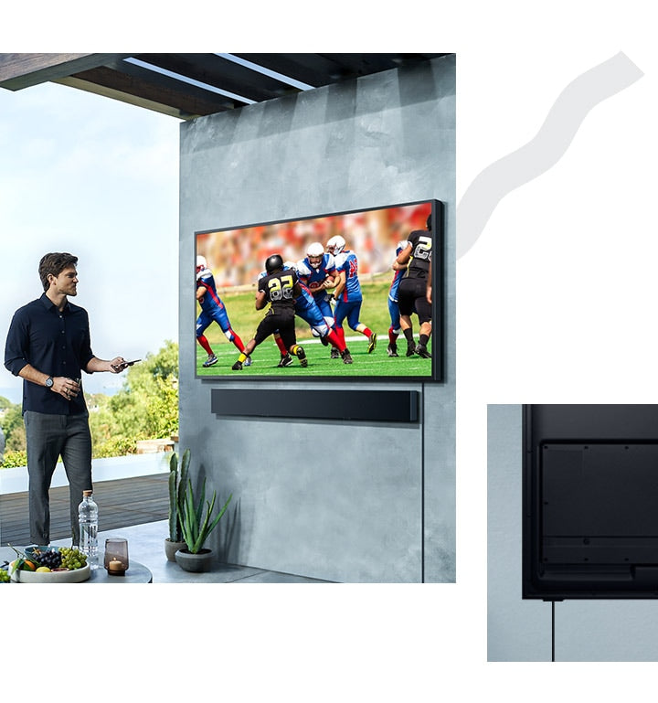 Samsung LST7T | QE75LST7TGUXXU 75" The Terrace QLED 4K HDR Smart Outdoor TV