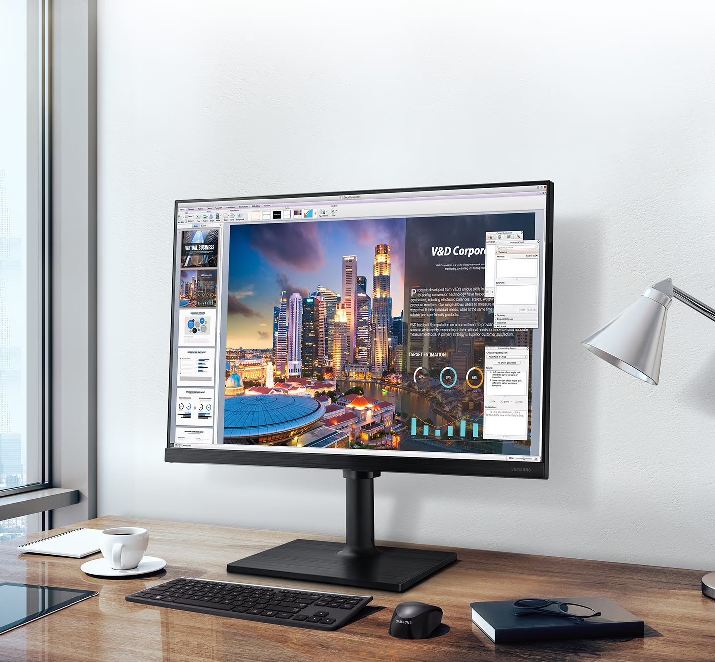 Samsung T45F / LF27T450FQRXXU 27" Full HD Monitor