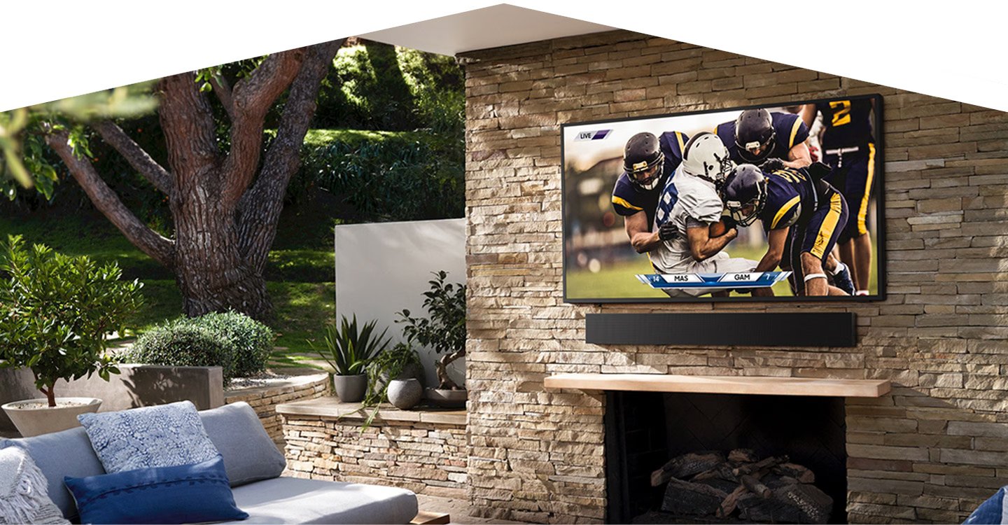 Samsung LST7T | QE75LST7TGUXXU 75" The Terrace QLED 4K HDR Smart Outdoor TV