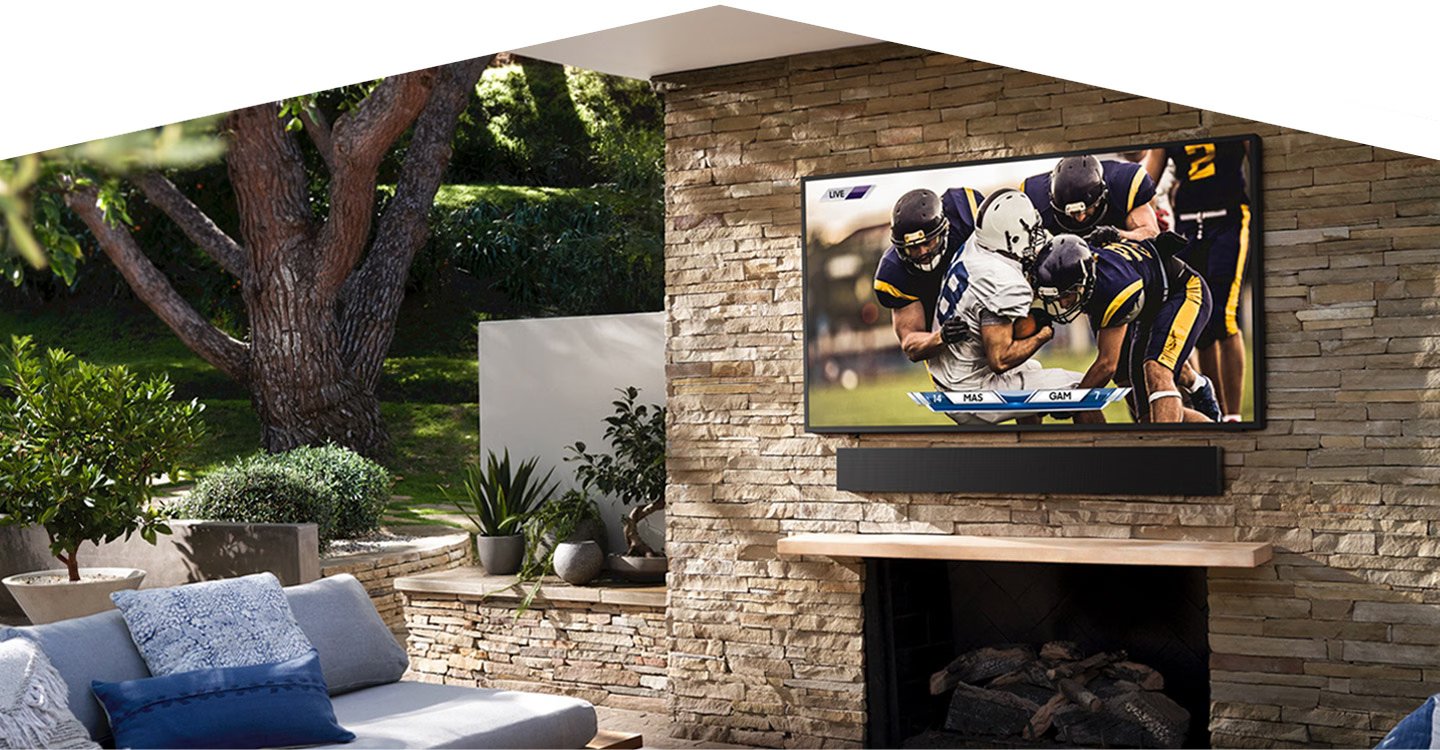 Samsung QE75LST7TCUXXU 75" The Terrace QLED 4K HDR Smart Outdoor