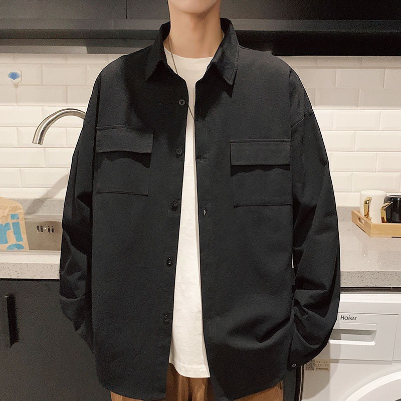 Wrinkle-resistant Waffle Texture Shirt | Streets of Seoul | Men's Korean  Style Fashion