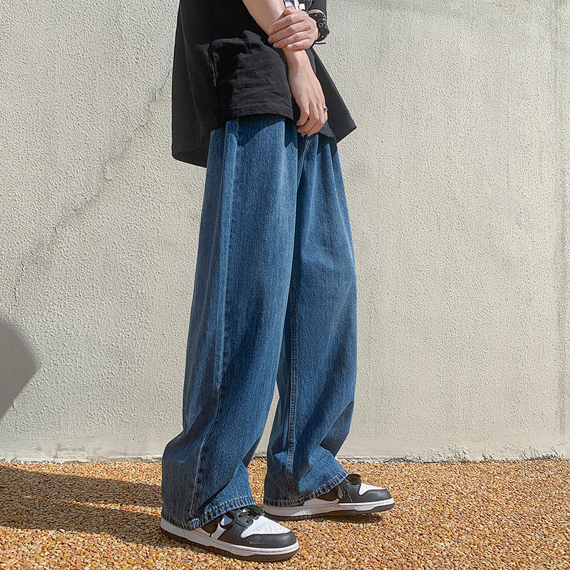 Beyond vergeven Haringen Lightweight Oversized Jeans | Streets of Seoul | Men's Korean Style Fashion  – thestreetsofseoul