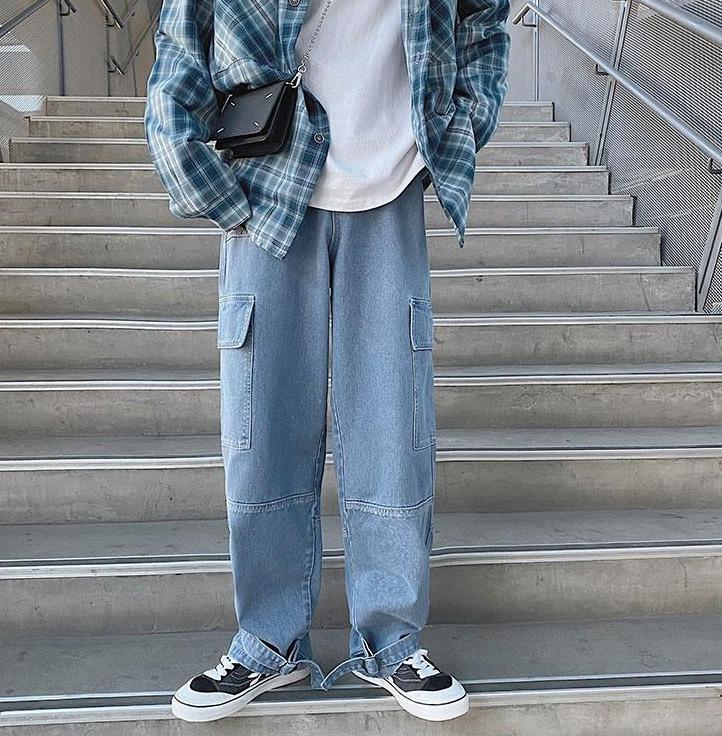 Loose Fit Skater Jeans | Streets of Seoul | Men's Korean Style Fashion ...
