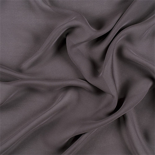 Runway Silks Dark Brick Red Silk Charmeuse Fabric