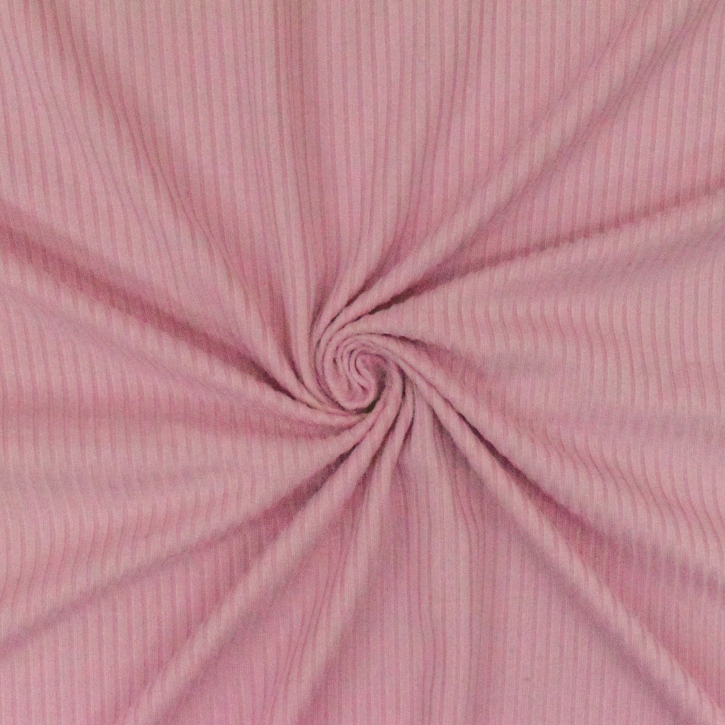 Dusty Rose Pink Solid Stretch 8x4 Rib Knit Fabric – Denver Fabrics