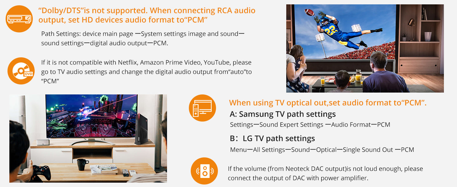 Neoteck – convertisseur SPDIF vers RCA 192kHz, convertisseur Audio  numérique vers analogique DAC, Toslink optique vers RCA, adaptateur Audio  mâle/femelle - AliExpress