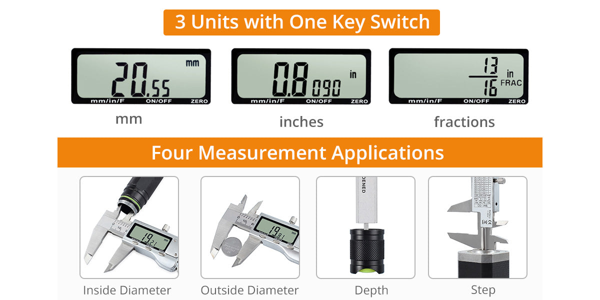 Neoteck 8 inch/200mm Digital Caliper