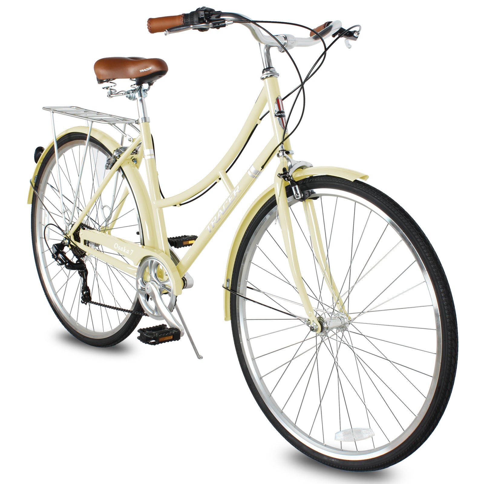 Tracer Osaka 700C 7 Speed Hybrid City Bikes for MEN