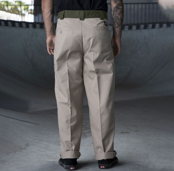 Dickies Florala Double Knee Twill Pants - Military Green - Attic