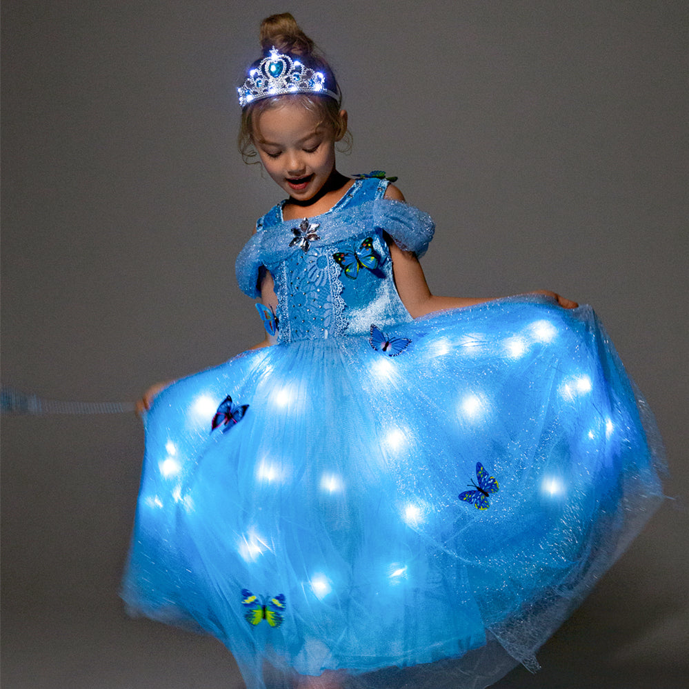 ariel light up dress