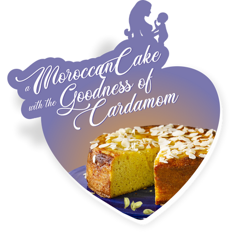 Moroccan Orange & Cardamom Cake