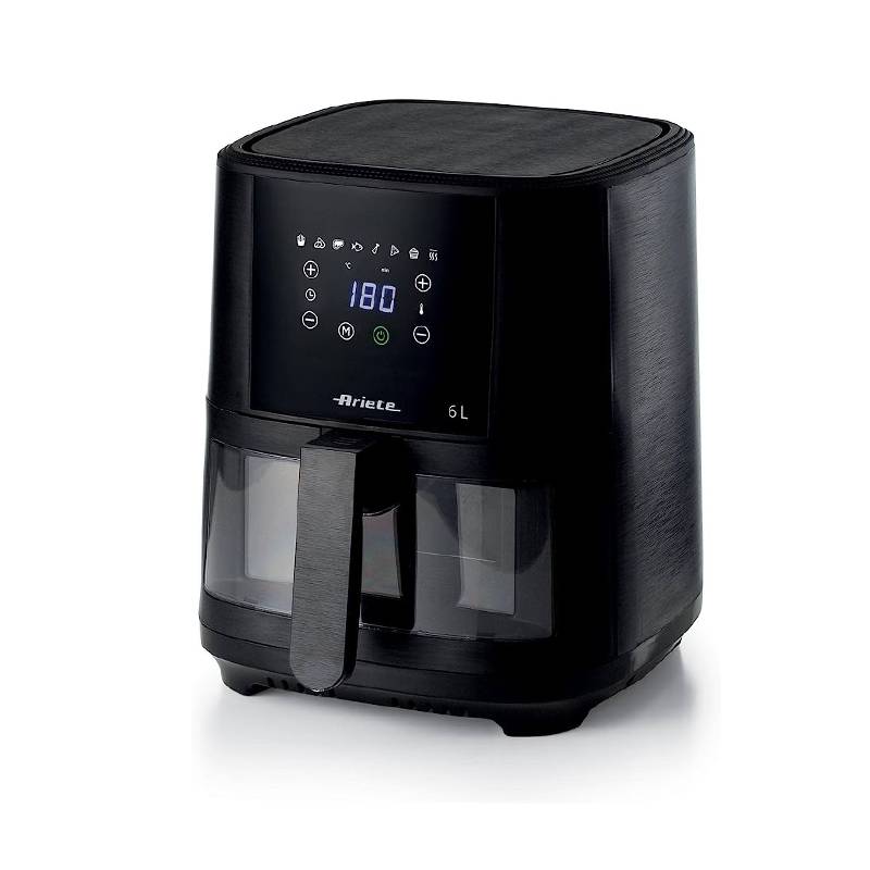 ARIETE AIRY FRYER DIGITAL (4626/00) - FRIGGITRICE AD ARIA - 6L - TOUCH  CONTROL - 8 PROGRAMMI COTTURA - 1300W