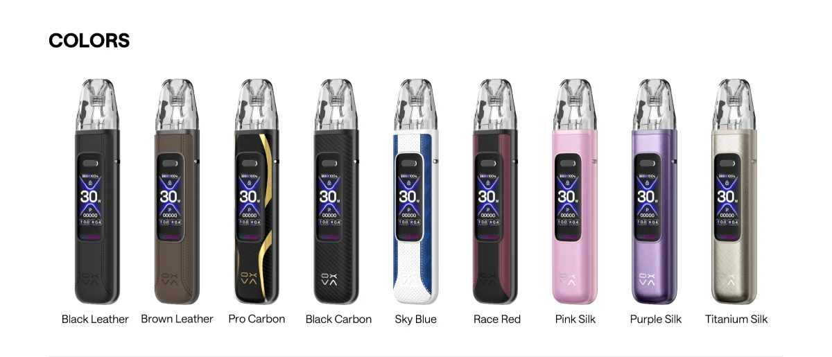 OXVA XLIM Pro 3 Pod Kit Colors