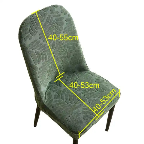 Dimensions housse de chaise design arrondi
