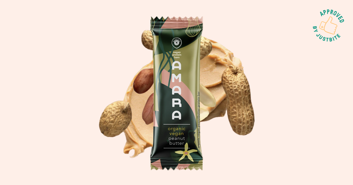 Snack Review Amarabar Peanut Butter - JustBite approved