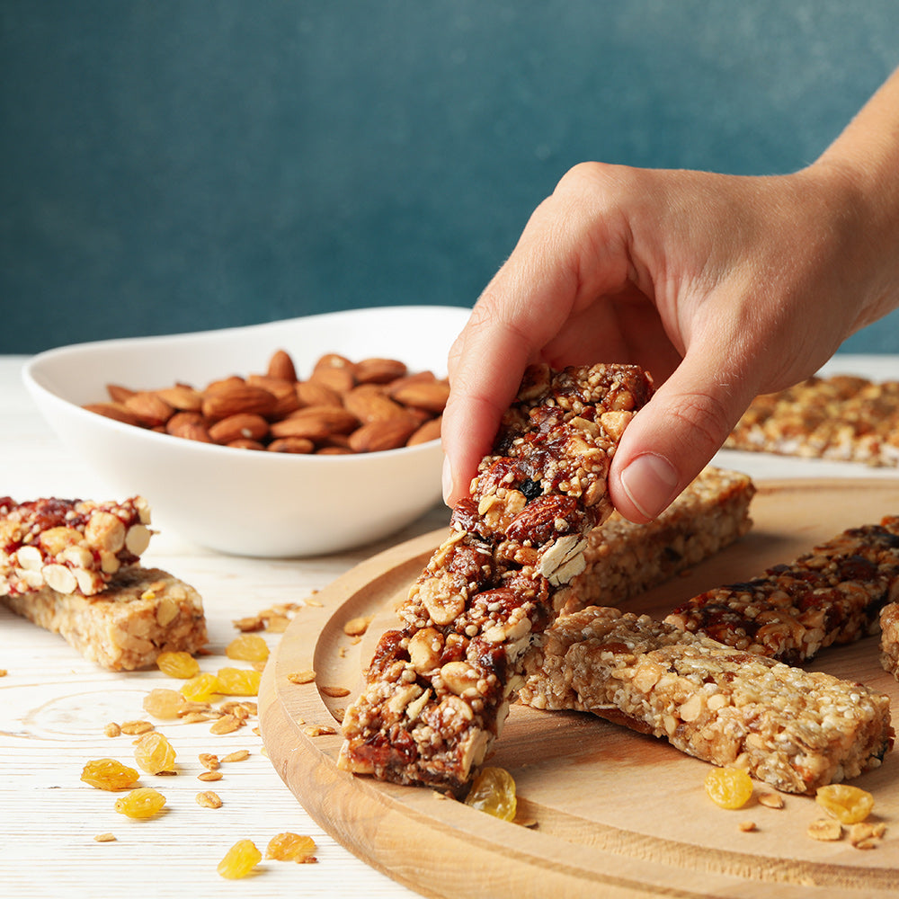 Zelf gezonde snacks maken