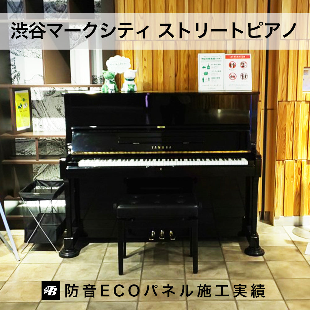ECOP アップライトピアノ用 エコパネル ピアノ耐震グッズ沖縄 ブラック取り寄せ商品 安全確保の為ピアノ設置業者様へ設置を委託ください 北海道配送不可
