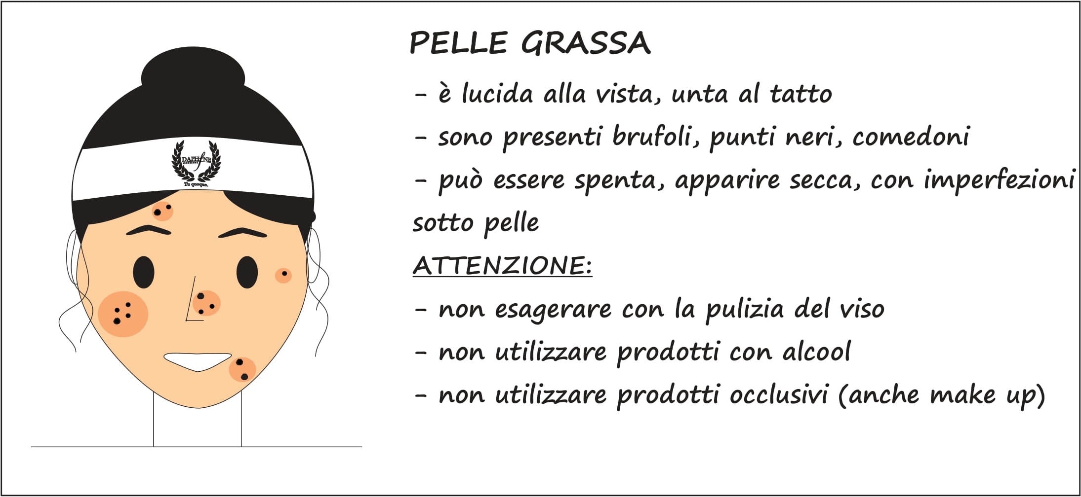 Pelle grassa - Daphfne Cosmesi