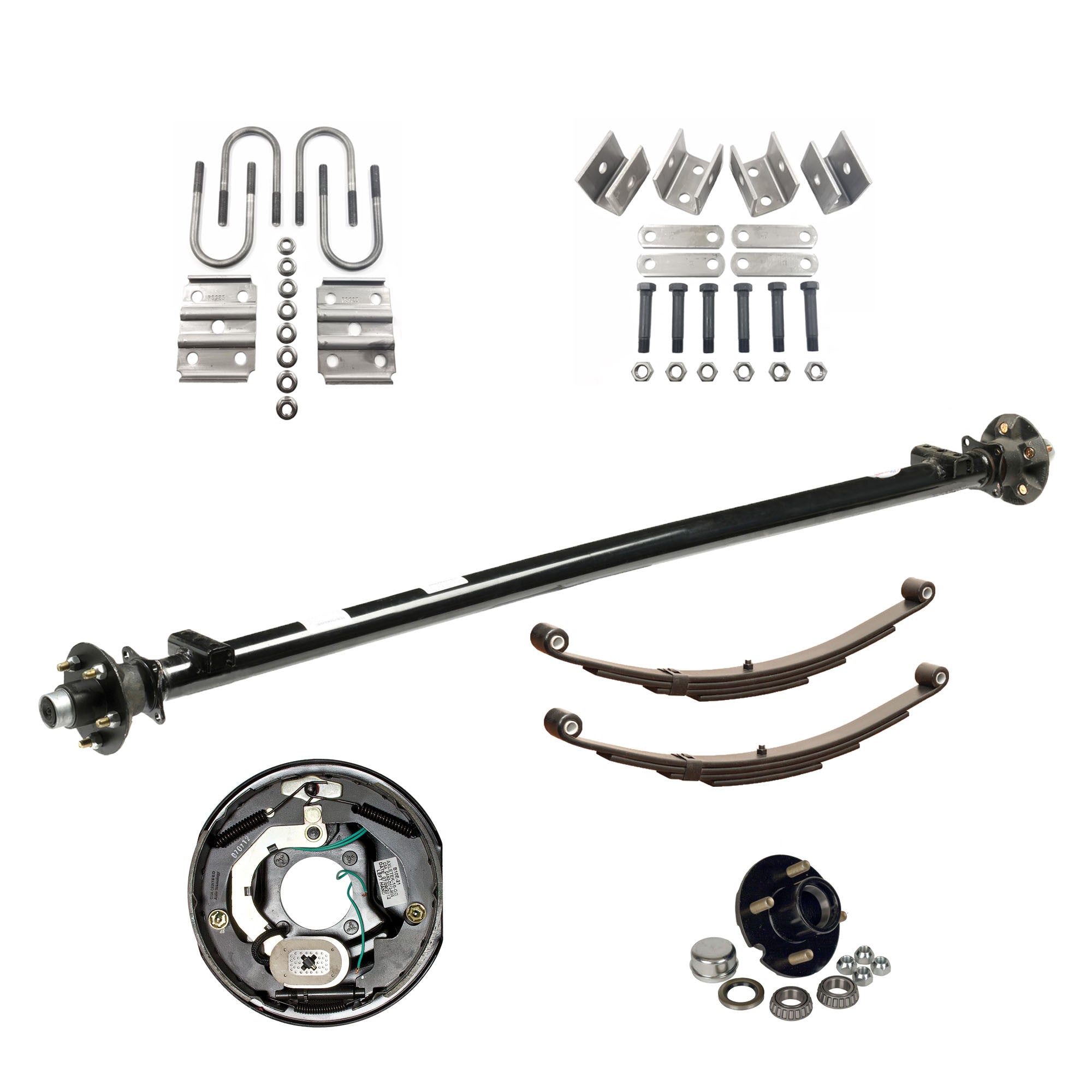 CARRY-ON Trailer Axles, Spindles and Tie-Plate Kits