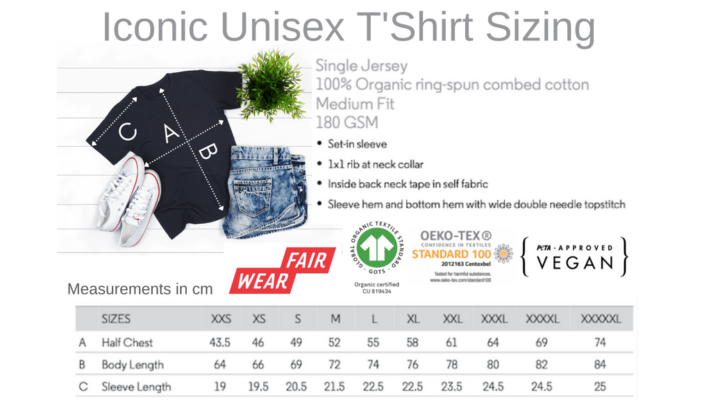 So Hilarious Sizing Guide 