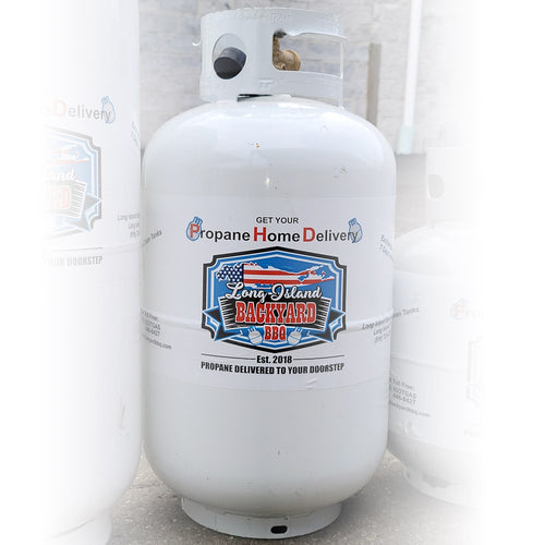 33 lbs Forklift Propane Tank – Long Island Backyard BBQ