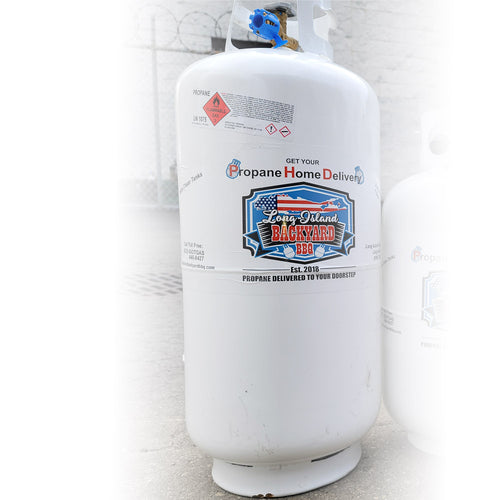 33 lbs Forklift Propane Tank – Long Island Backyard BBQ