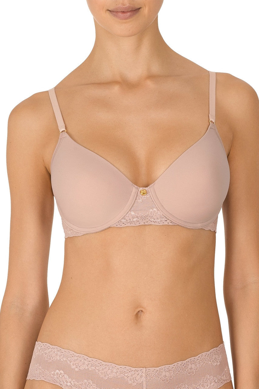 Rosa Faia Joy Underwire Bra with Moulded Cup, Smart Rose – Shapely