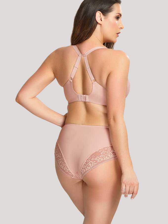 Estel Plunge Bra - Blush Pink