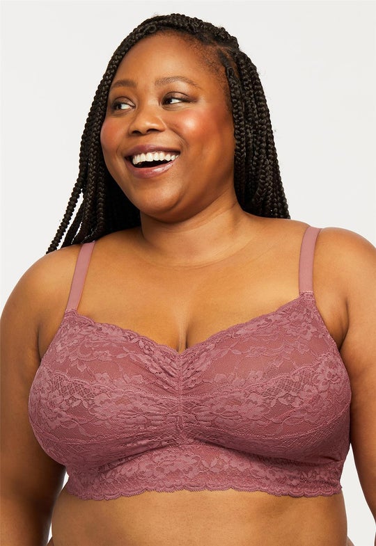 Montelle pink Cup Sized Bralette – Shapely Hart