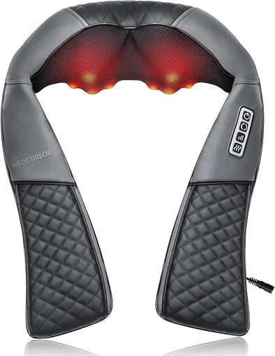 Neck and Shoulder Massager w/Heat – eterus