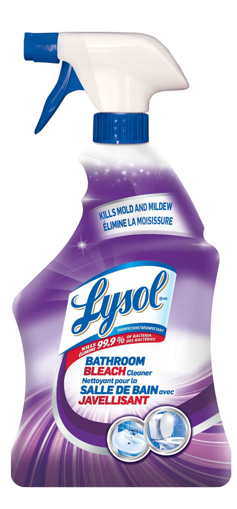 Lysol Bathroom Cleaner With Bleach For Mold & Mildew 950ml