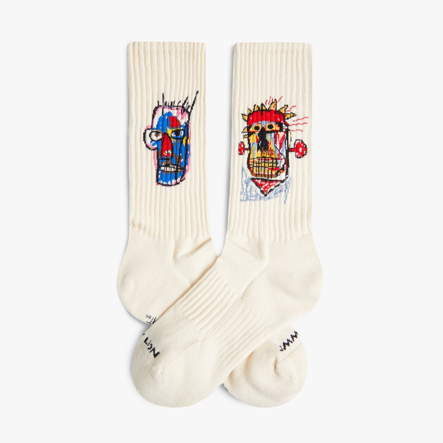 Athletic Basquiat Heads 1982 - Beige - Jimmy Lion product image