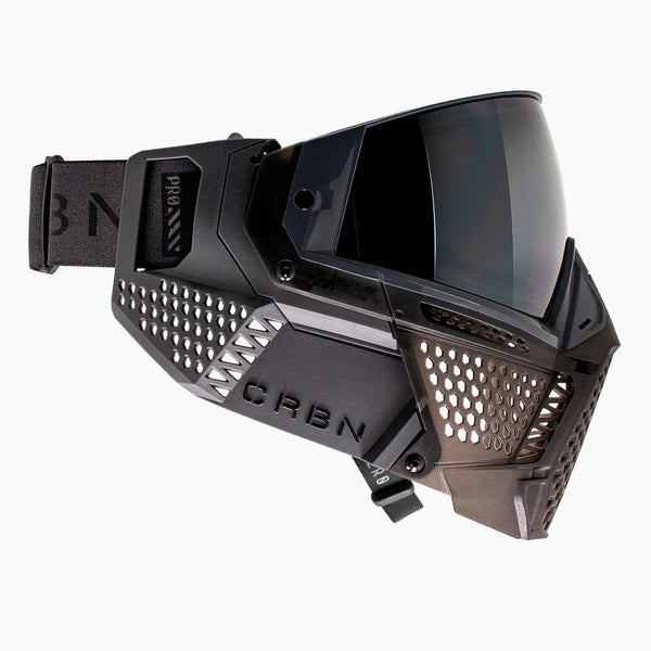 CRBN ZERO PRO Goggles - GRAPHITE _ More Coverage - TIME 2 PAINTBALL