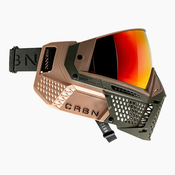 CRBN ZERO PRO Goggles - SAFARI _ Less Coverage - TIME 2 PAINTBALL