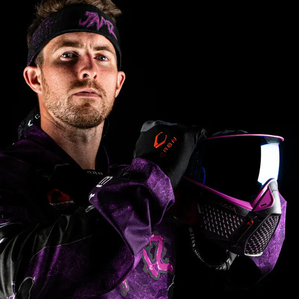 CRBN ZERO PRO Goggles - VIOLET PLAYER - TIME 2 PAINTBALL