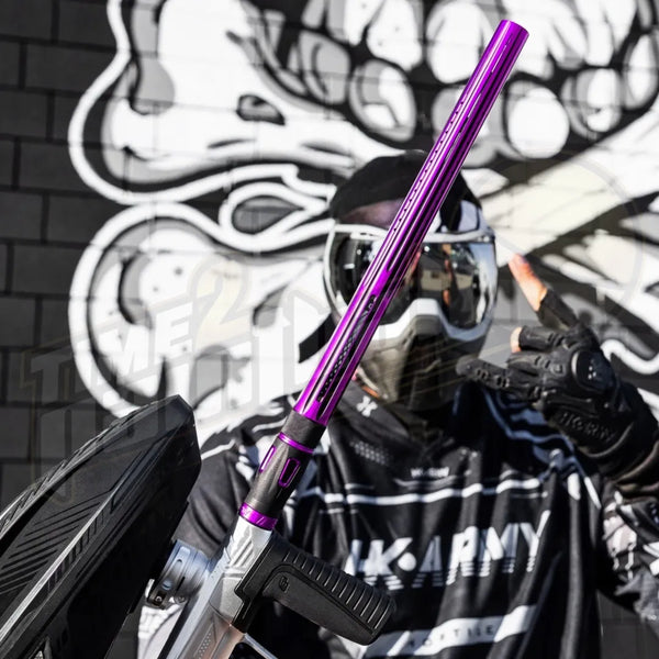 HK Army LAZR Elite NOVA Barrel Kit AC 15" Purple/Black Black Inserts - Time 2 Paintball