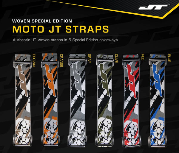 JT Paintball - Proflex Part - Woven Strap - Moto Orange