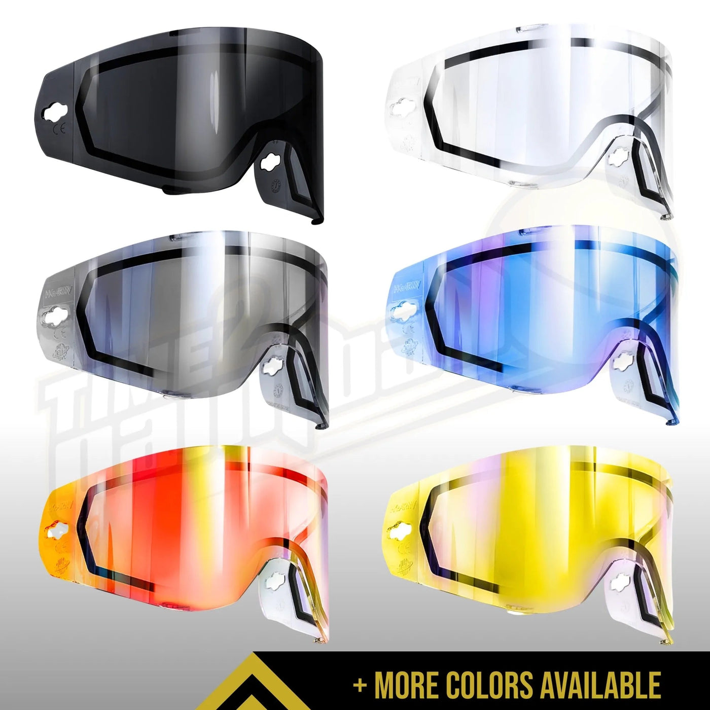 HK Army HSTL Thermal Lens CLEAR, SMOKE, AMBER SMOKE, FIRE, ICE, CHROME, GOLD - Time 2 Paintball