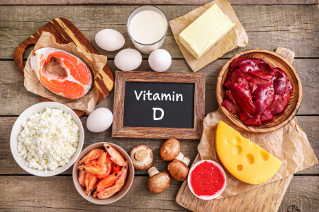 Vitamin D food sources for hair loss