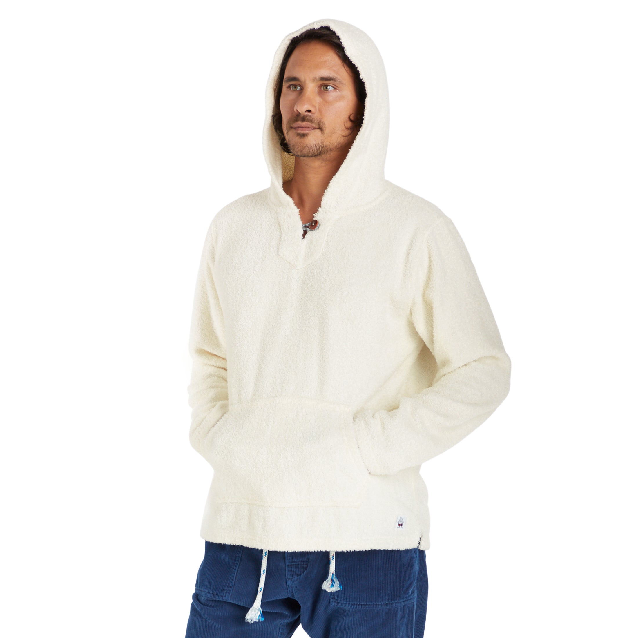 L BIRDWELL BAJA HOODIE WHITE - パーカー