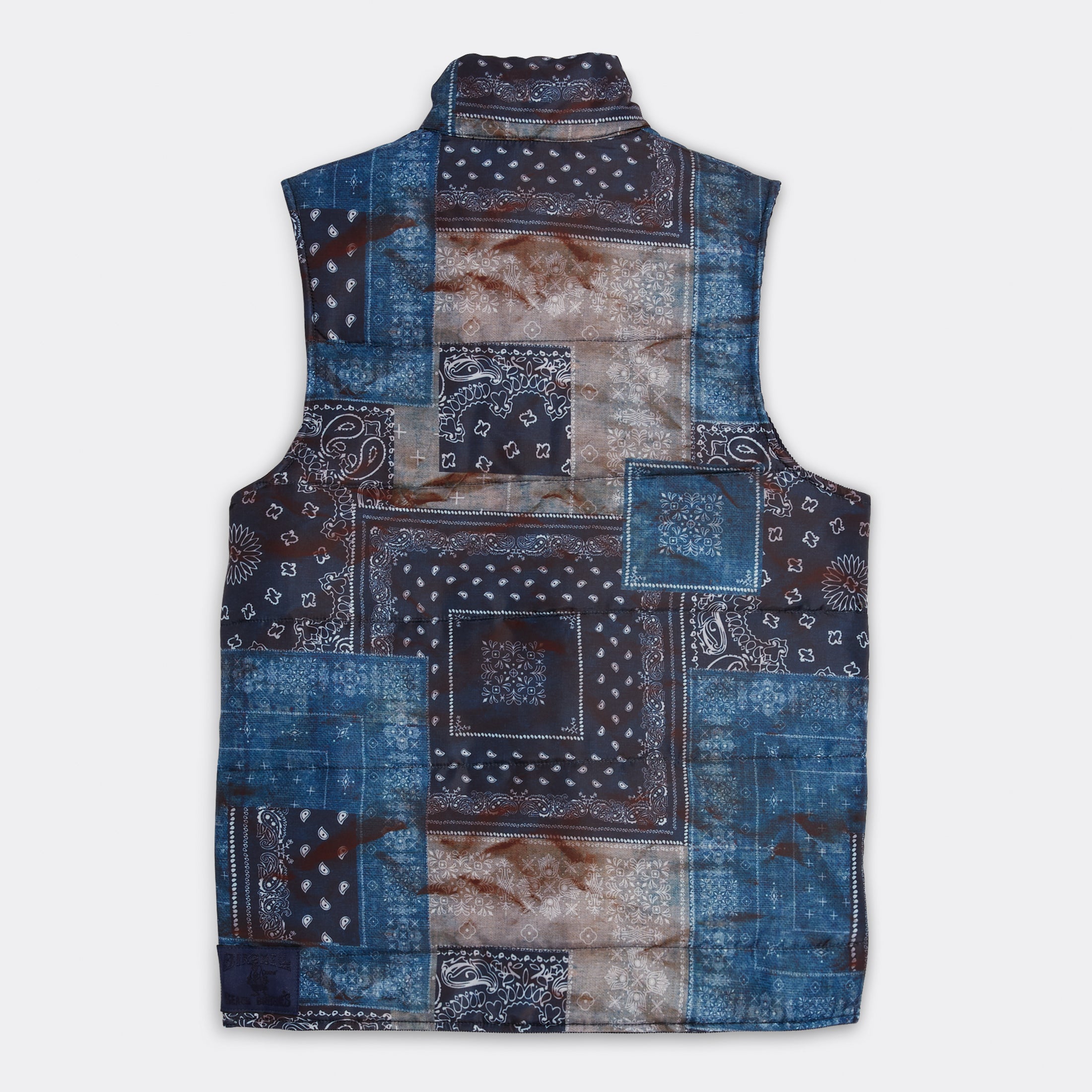 新品！BIRDWELL BANDANA PATCHWORK VEST M - ベスト