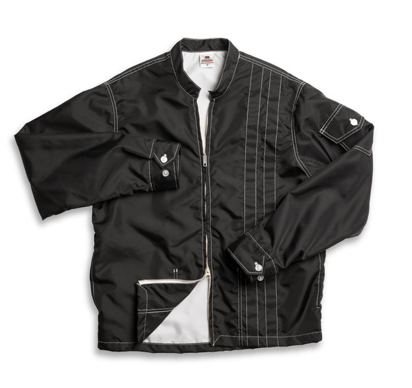 Racing Jacket - Black & Black | Birdwell Beach Britches