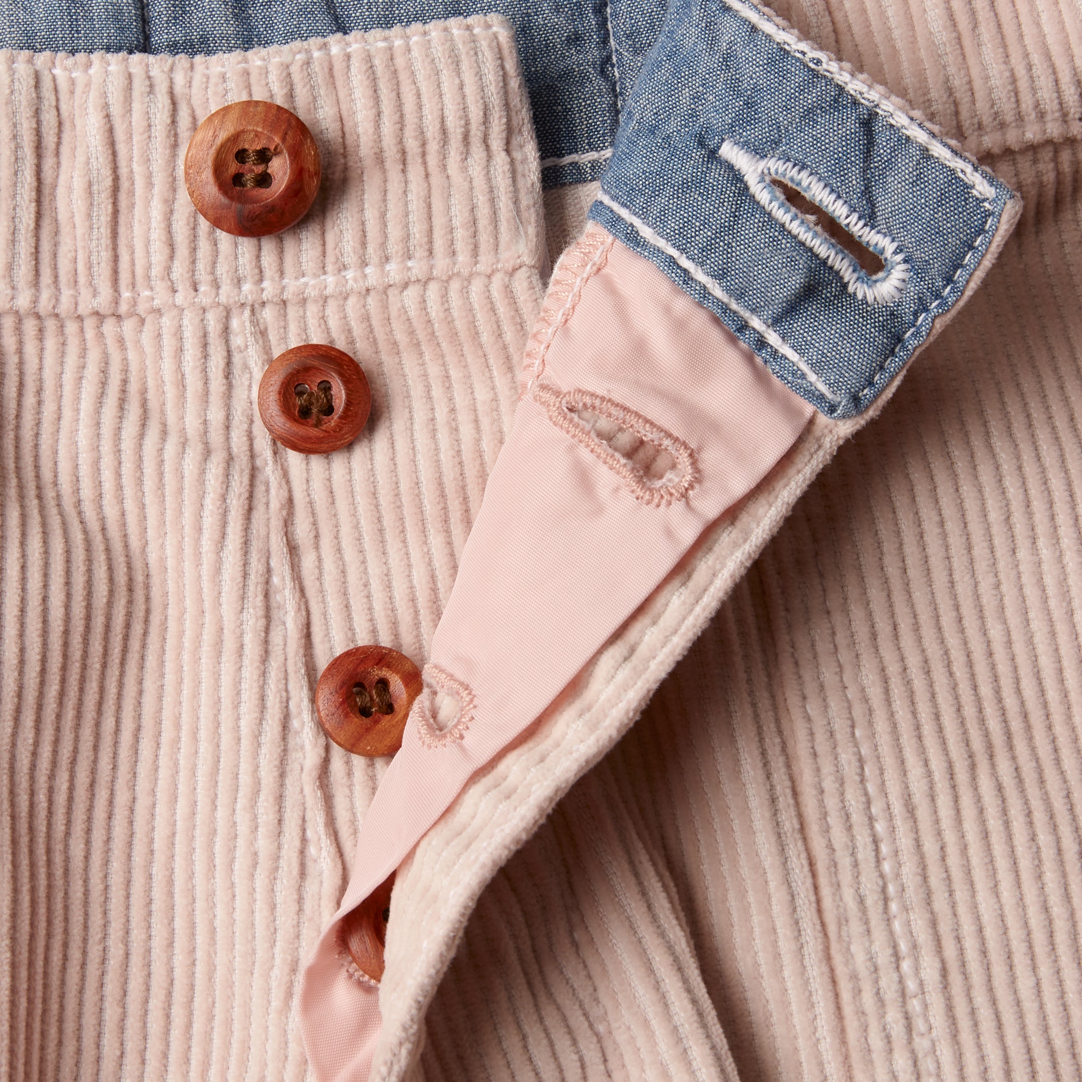 Corduroy Shorts - Pink