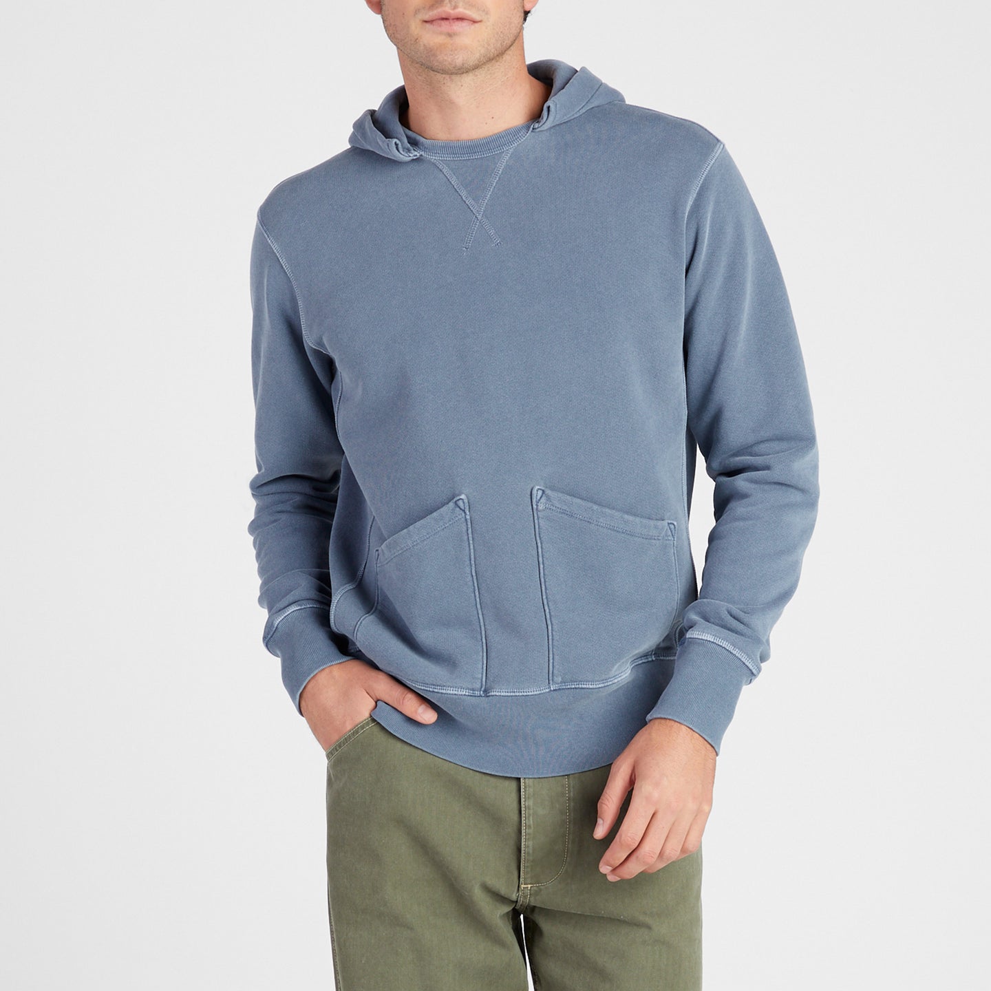 Cayucos Pullover Hoodie - Indigo | Birdwell Beach Britches