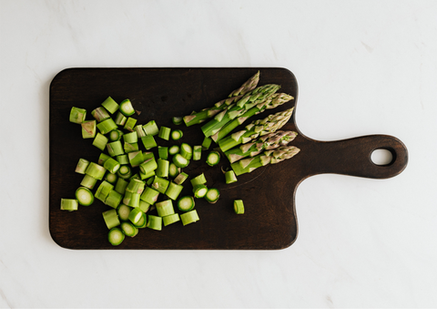 espárragos alimentos saludables para el eje intestinalbiotix