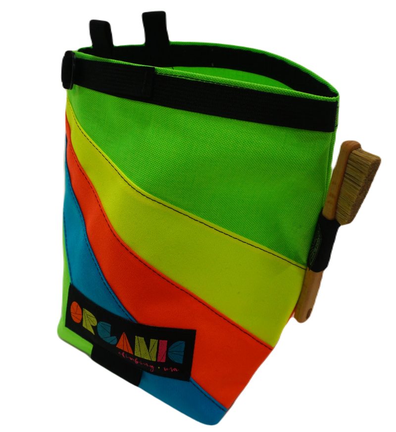 Lot snelweg oppervlakte Lunch Bag Chalk Bucket- Customizable Colors – Organic Climbing