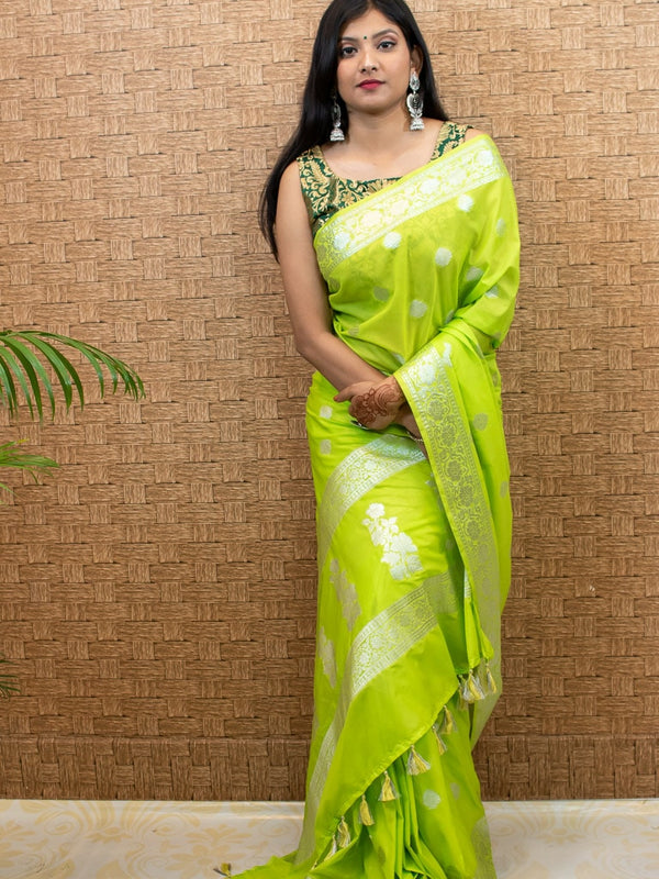 Nandi Printed Chiffon Saree, With Stitched Blouse at Rs 460 in Surat